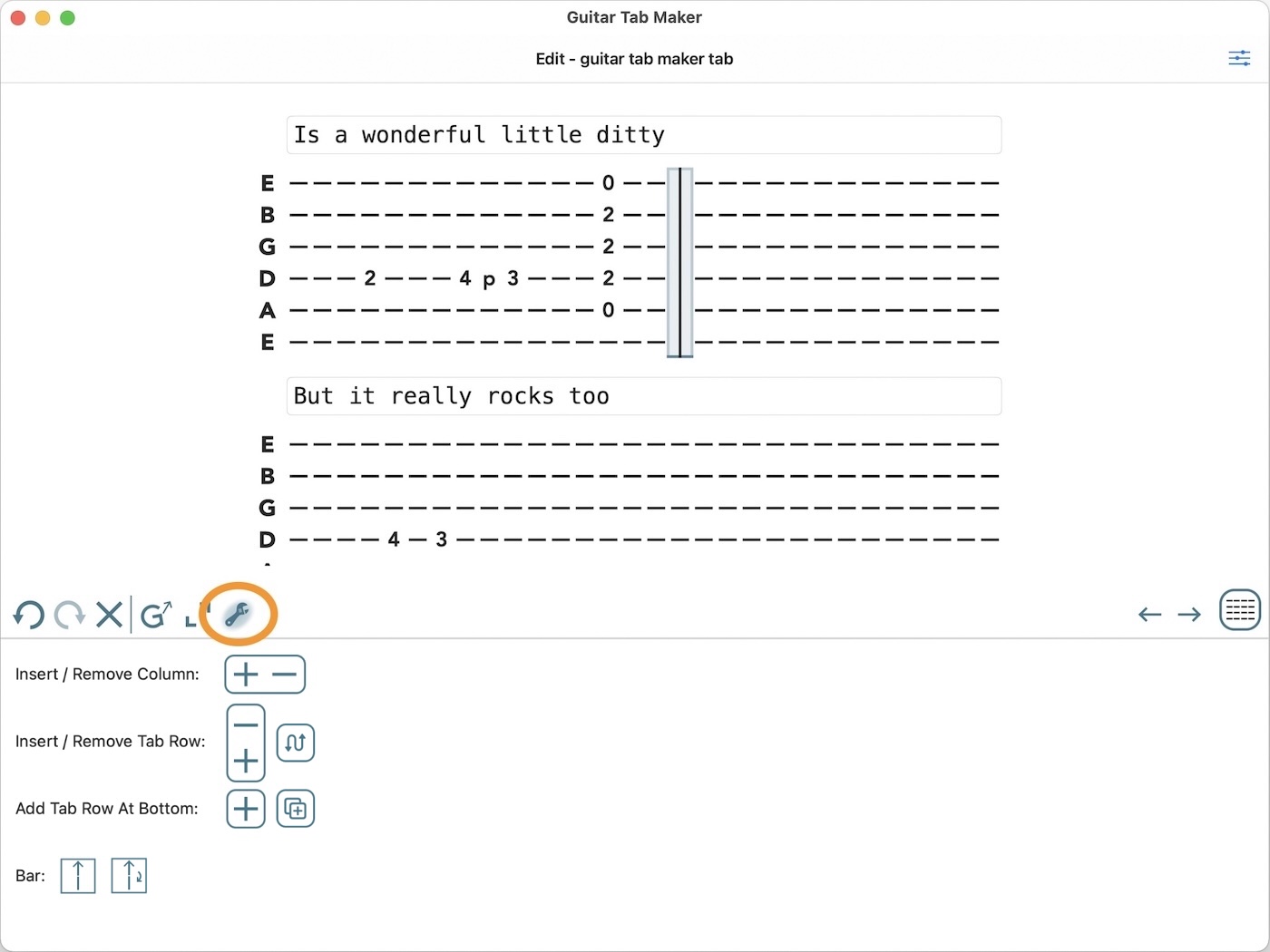 More Tools Example