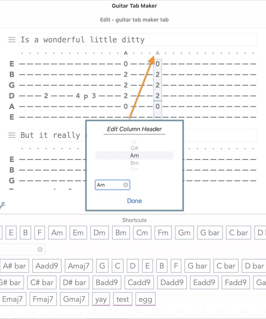 Column Headers Example 2